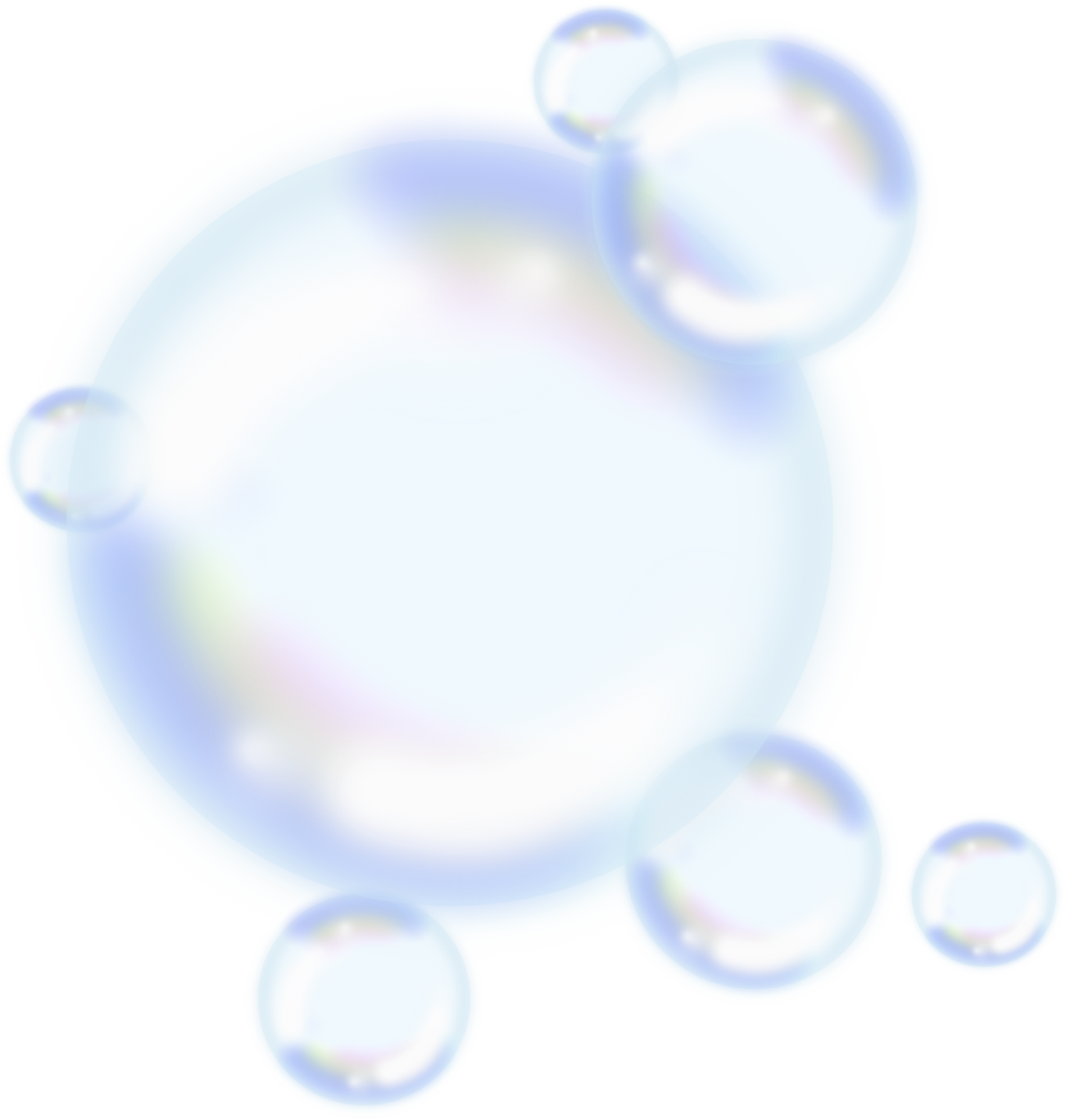 Bubble soap illustration